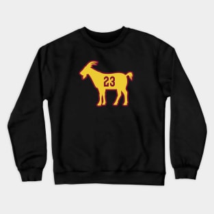 CLE GOAT - 23 - Wine Crewneck Sweatshirt